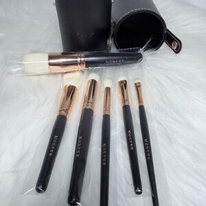 🖌️Morphe Black and Rose Gold Brush Collection